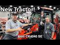 Feature Rich Value Price KIOTI CK4040 SE, A/C Cab and Backhoe!
