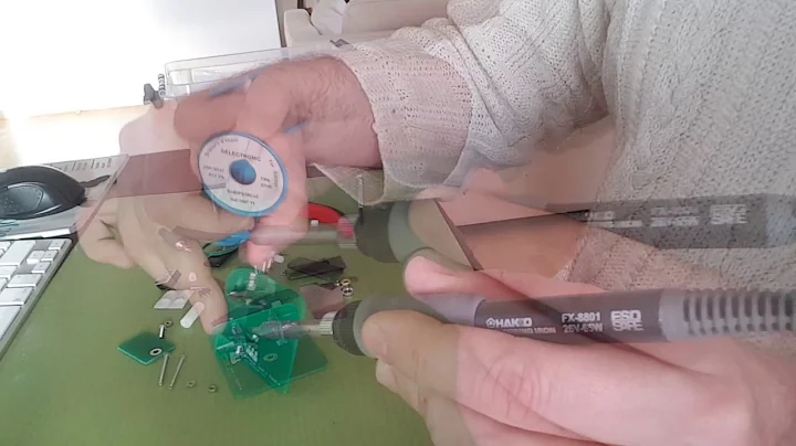 QRPGuys Morse Code Paddle Kit Build.