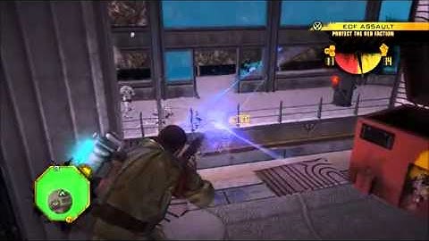 Red Faction: Guerrilla - Protracted rebellion - EDF assault on residental area in Eos