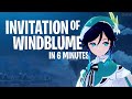 Genshin Impact Invitation of Windblume (Full Story) All Cutscenes Full Movie