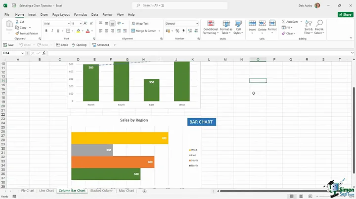 Microsoft Excel 2021/365 - Beginner Choosing the C...
