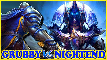 Grubby | "Grubby vs Nightend" | Warcraft 3 | HU vs UD | Northern Isles
