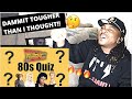 I TRIED MY HARDEST GUYS!! | Guess The Song: 80s! | QUIZ REACTION