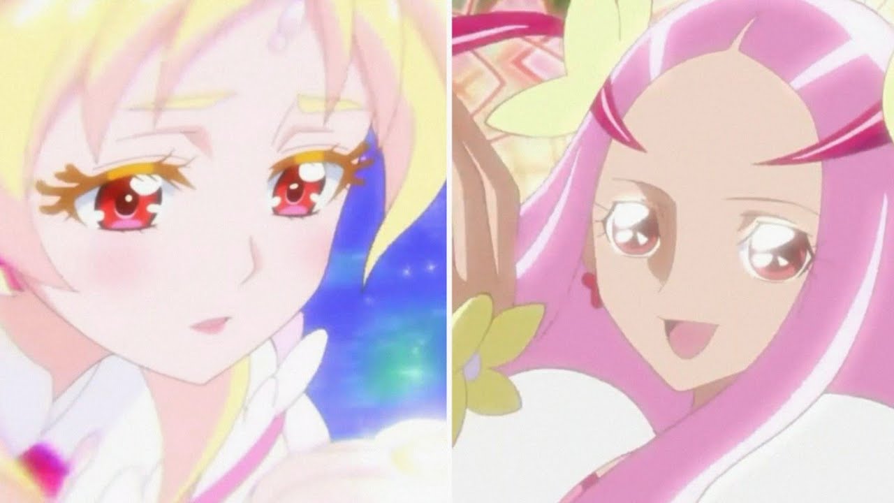 all (or almost) extra precures in series/movies [scenes] | cure flower to cure tomorrow