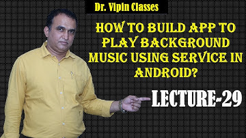 Play Background Music using Service in Android