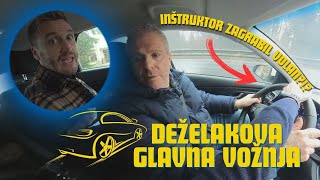 DEŽELAK po 30-ih letih opravljal GLAVNO VOŽNJO in SE SKORAJ ZALETEL V TOVORNJAK?!