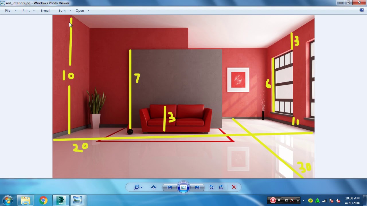 3ds max Vray Tutorial room interior - YouTube