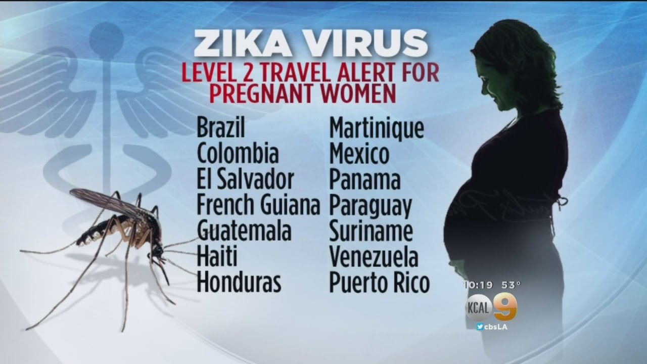 travel warning zika