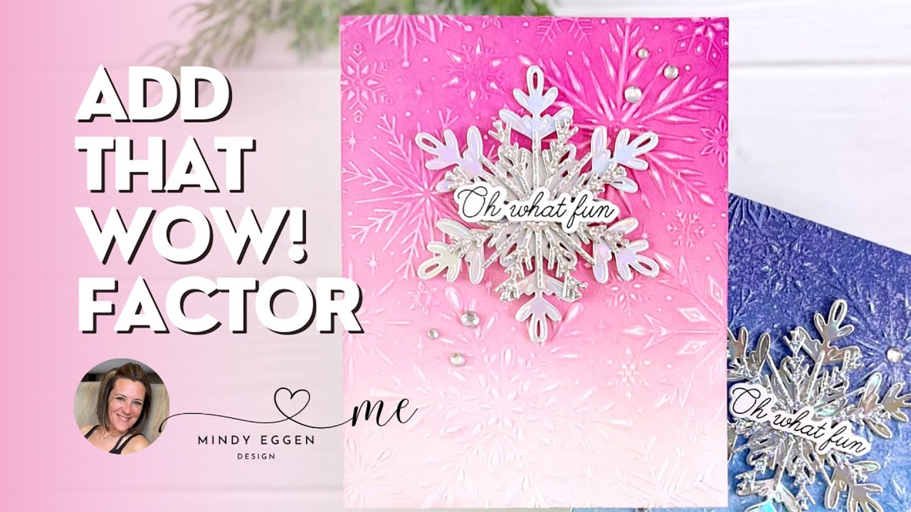 Add That WOW Factor To You Cards! - YouTube