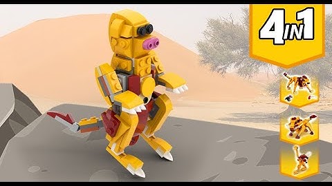 Lego 31112 Meerkat Alternative Build