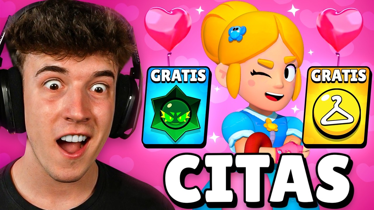 NUEVAS RECOMPENSAS SI TIENES CITAS con LOS BRAWLERS en BRAWL STARS