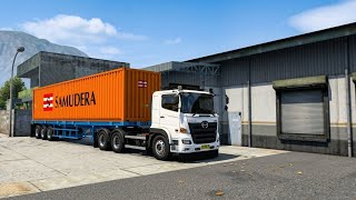 MOD TRUK HINO500 TRAILER KONTAINER 45FT