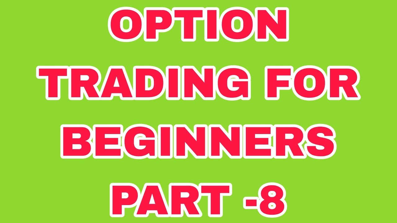 Options for Beginners part 8 BREAK EVEN POINT YouTube