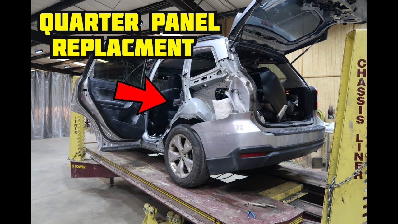 2015 Subaru Forester Quarter Panel Replacement YouTube