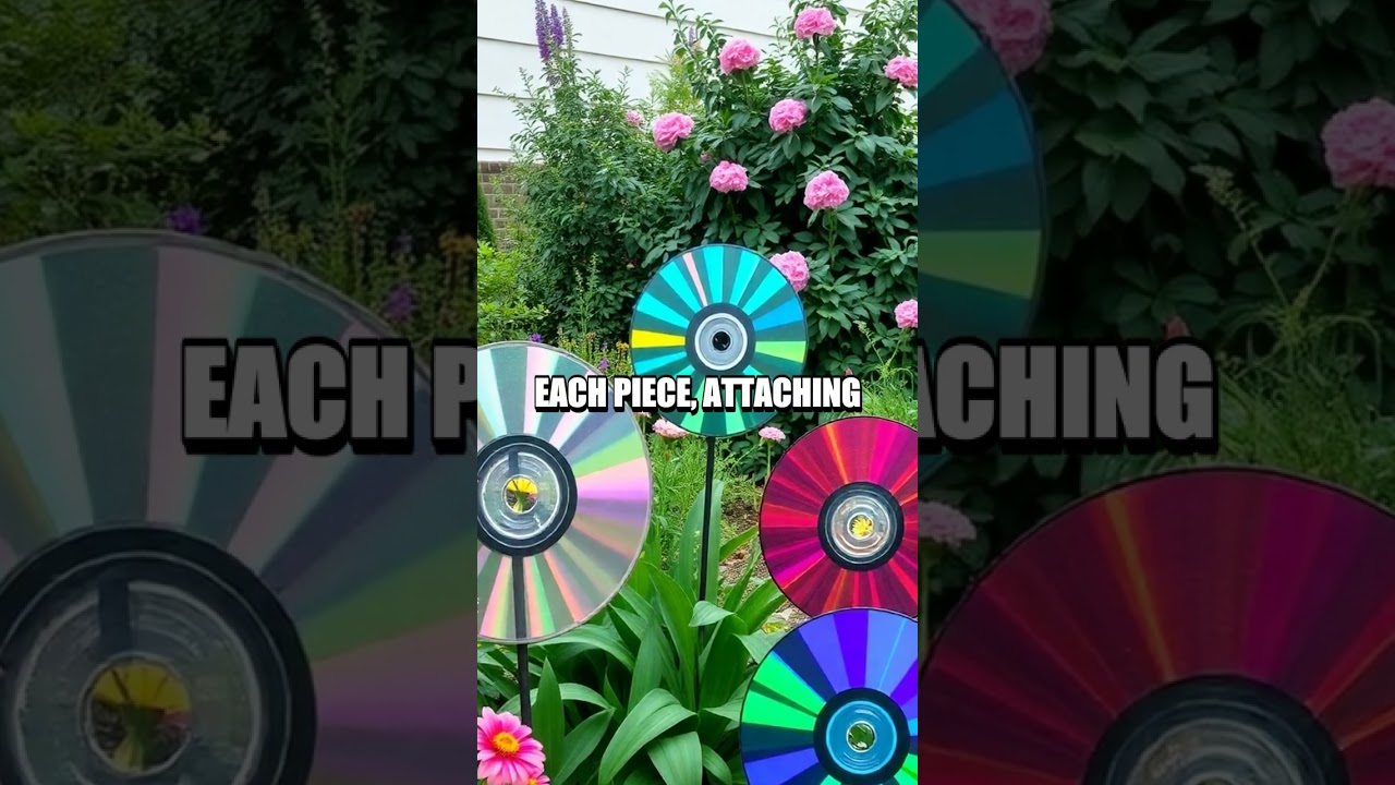 Crafting Serene Wind Spinners from Recycled CDs