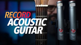 My TOP 4 Ways to Record Acoustic Guitar - Austrian Audio CC8 Mics