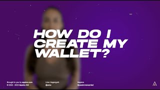 How Do I Create My Appics Wallet