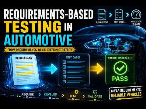 Architecting Automotive Validation: The Requirements-Based Testing (RBT) Blueprint