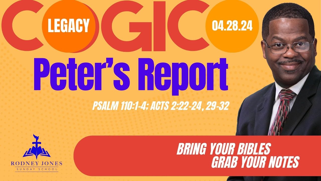 Peter s Report Psalm 110 1 4 Acts 2 22 24 29 32 April 28 2024 peter-s-report-psalm-110-1-4-acts-2-22-24-29-32-april-28-2024