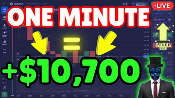 👍QUOTEX 1 MINUTE TRADING STRATEGY TUTORIAL 2025🔥| ONE MINUTE = $10,700 TRADING QUOTEX LIVE🔴| BINARY
