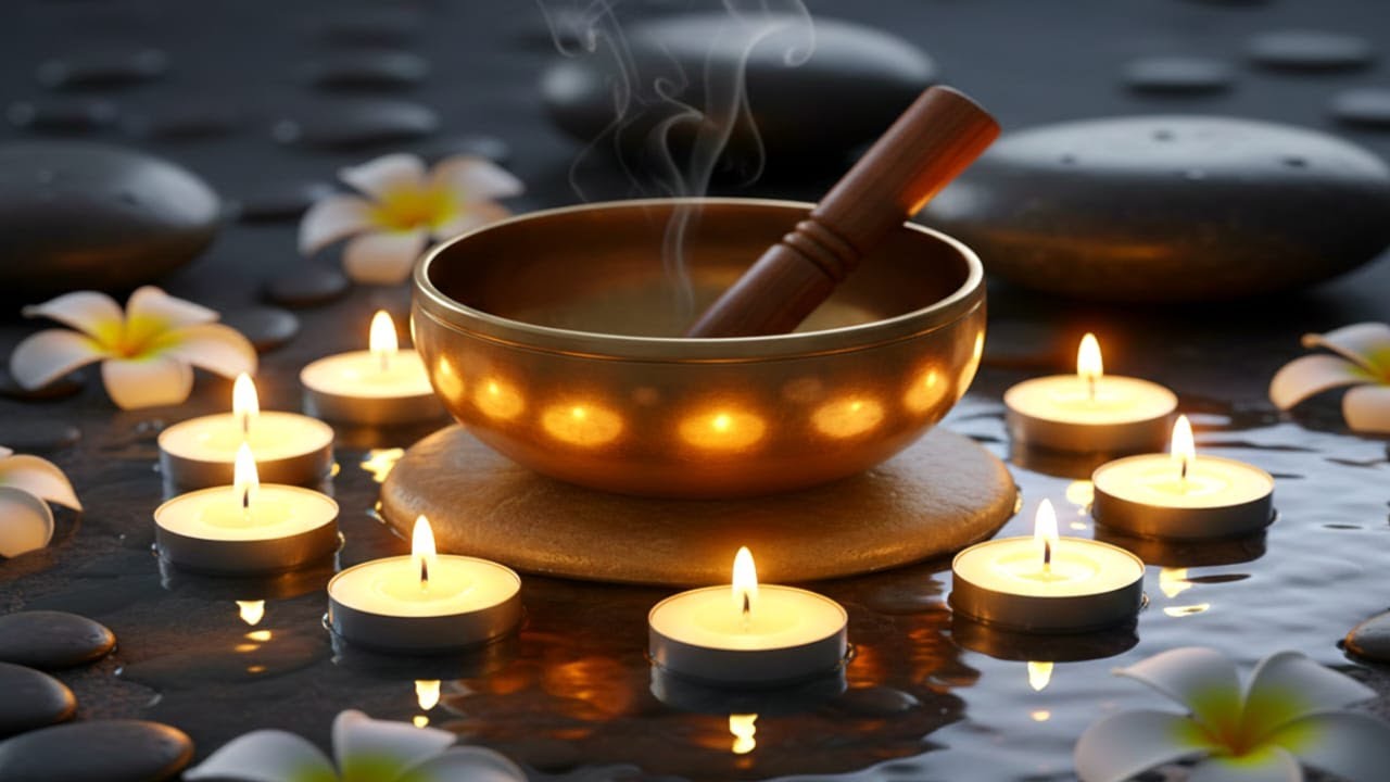 Deep Nervous System Reset, 396 Hz + 4 Hz, Binaural Beats, Restore Body Healing Energy