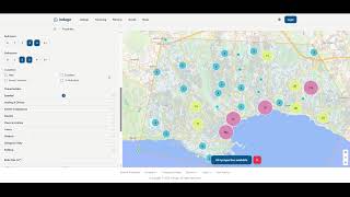 Draw on Map Tool for Property Search on Indago.pt