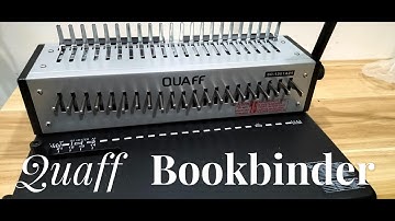 Quaff Ring Binding Machine SD-1501A21 | Unboxing & First Impressions