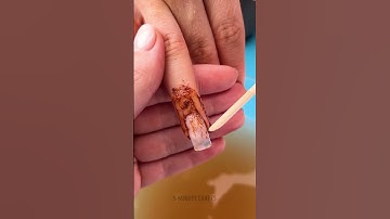 Innovative Nail Art with Toothpaste! 💅