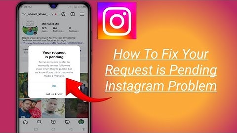 How To Fix Your Request is Pending Instagram Problem (2025)