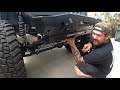 WJ2 Stubby Front Bumper &amp; WJ2 LED Skid Plate + Superwinch Tiger Shark 11500SR Install