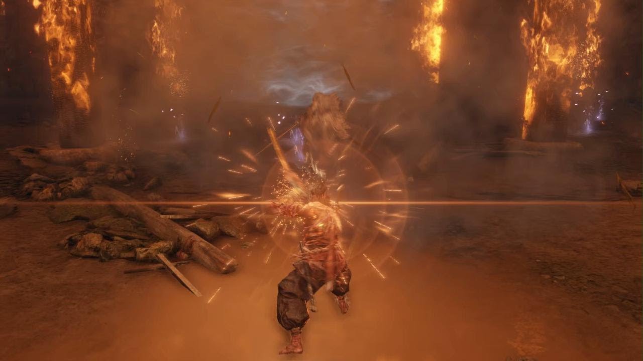 Inner Owl No Hit (No prosthetic, combat arts, or HUD) (Sekiro: Shadows Die Twice)