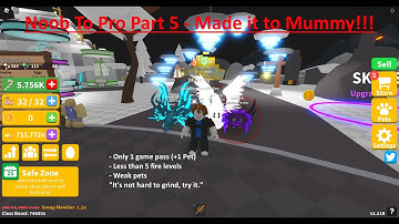 Saber Simulator - Noob To Pro *Part V* (Dragon to Mummy)