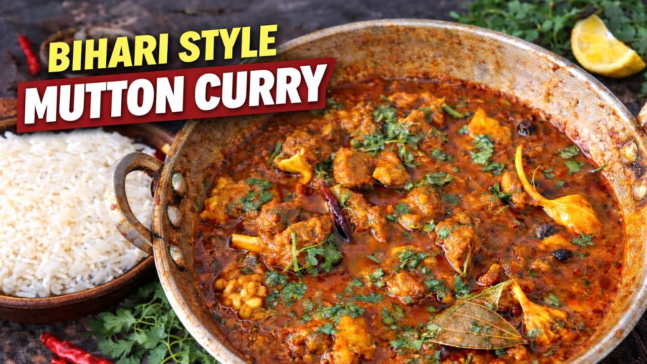 Tried Authentic Bihari Style Mutton Curry🔥 | Vlog #2 