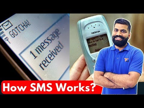 How SMS Works? Short Message Service!! Better than Whatsapp?