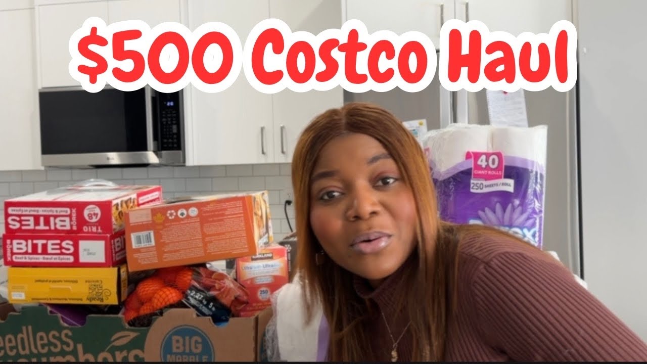 $500 Costco Haul | Living in Canada 