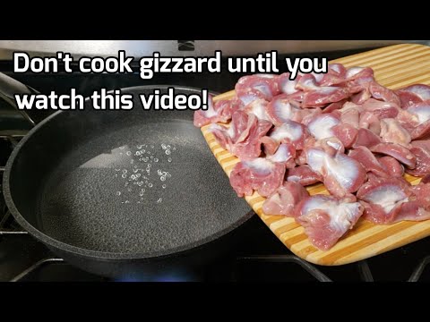 After You Watch This You Will Never Buy Chicken Gizzards In The Restaurant Anymore! Very Easy Recipe