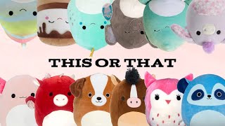 Squishmallow Showdown: This or That? The Ultimate Squishy Battle!
