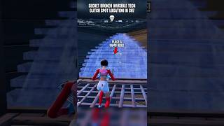 SECRET GODMODE INVISIBLE GLITCH SPOT in Fortnite OG 💀 #fortnite #fortniteclips