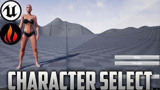 Unreal Engine 4 - Character Selection #6