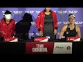 Billie Jean King Cup : Team Canada - Post Doubles Press Conference