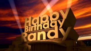 Happy Birthday Randy