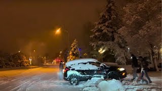 FLAGSTAFF, AZ MAJOR SNOWSTORM - Part 1 (2/7/24) - (Live Storm Chase Archive)