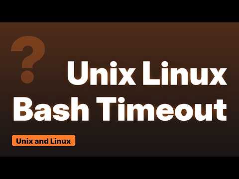 Unix & Linux: Batch timeout alternative? (2 Solutions!!)