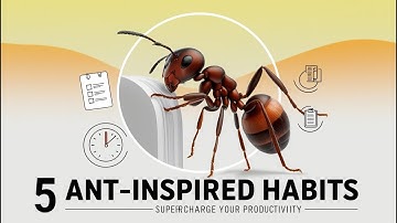 5 Ant-Inspired Habits to Supercharge Your Daily Productivity!