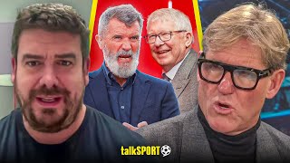 Famous "CLASSLESS!" Alex Crook & Simon Jordan REACT to Roy Keane's BRUTAL Sir Alex Ferguson Comments! Wealth
