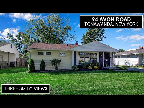 94 Avon Rd, Tonawanda, NY home video tour