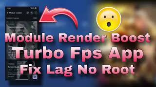Module Render Boost - Turbo Fps App - Fix Lag No Root | Ken Fix screenshot 2