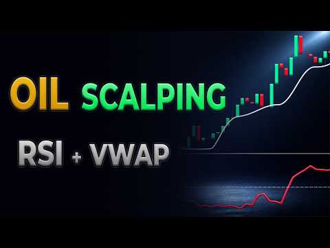 🟢Berhenti Mengejar Minyak! Strategi Scalping Minyak Mentah RSI + VWAP (1M & 5M)