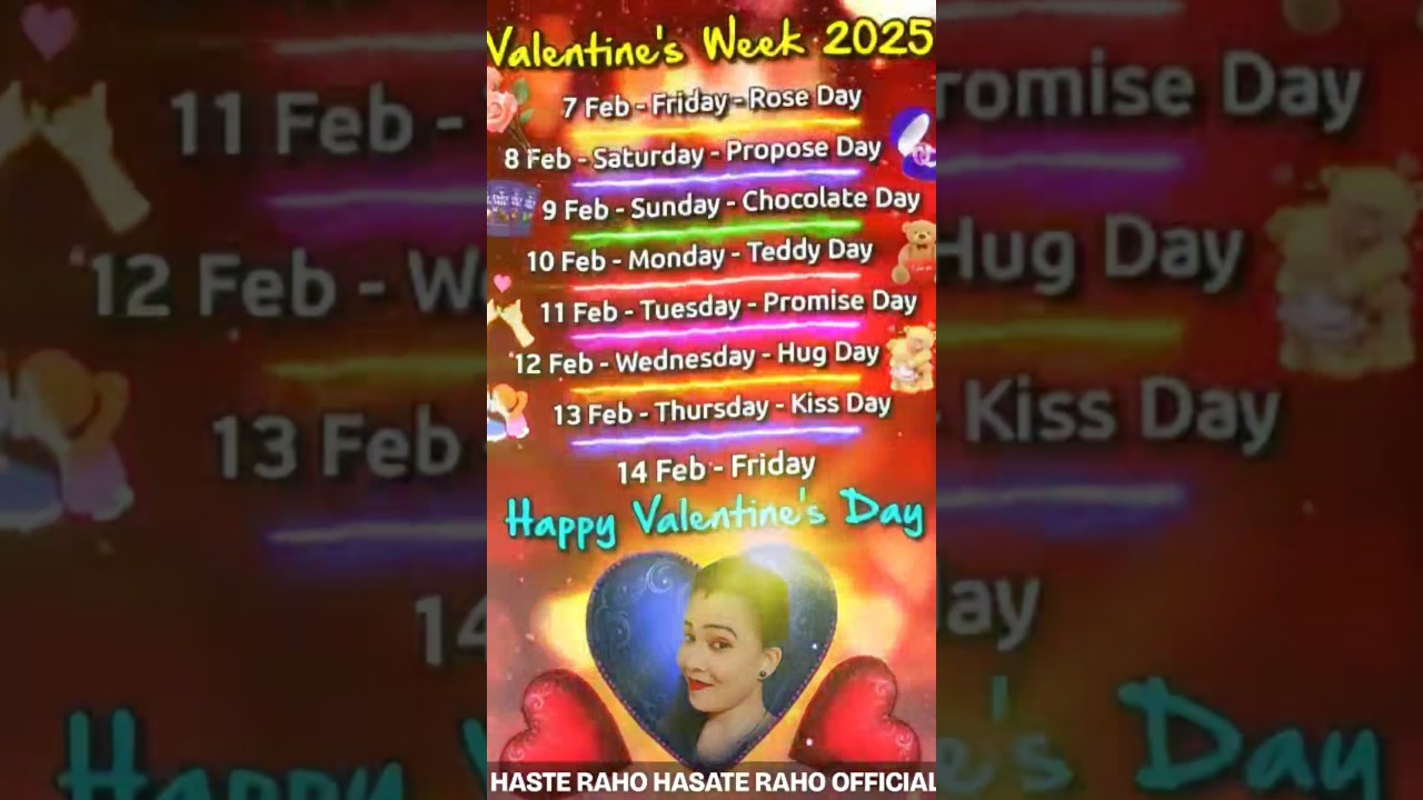 😊Valentine's week 2025 ❤️