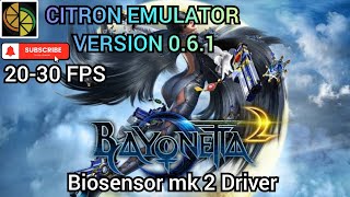 20-30 FPS Playable | Bayonetta 2 | Citron Emulator on android.